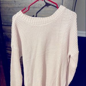 Light pink baggy sweater